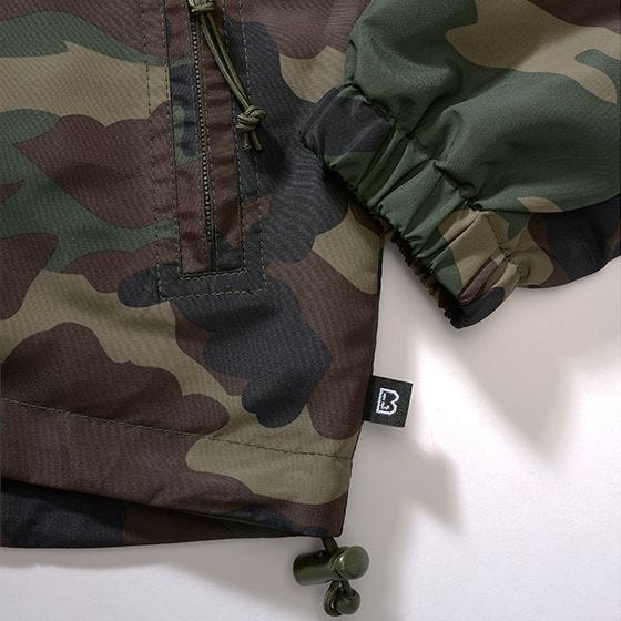 Brandit Damen Sommer-Windjacke - Woodland Camo
