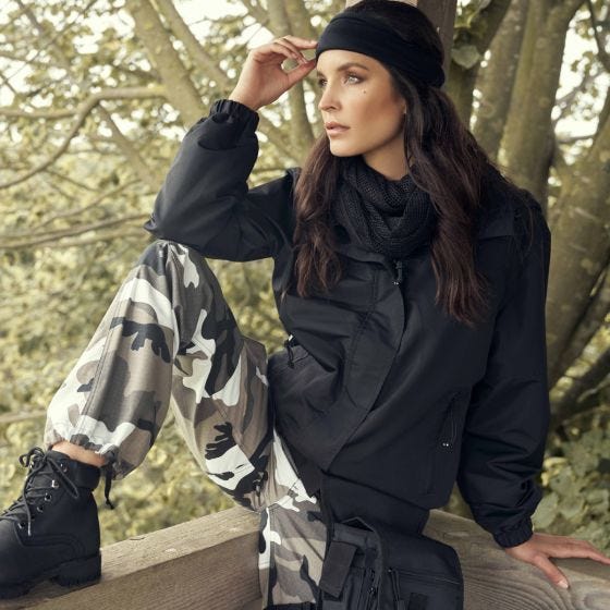 Brandit Damen Sommer-Windjacke - Schwarz