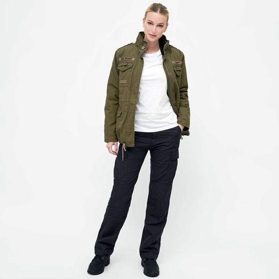 Brandit Ladies M65 Giant Jacke - Olivgrün