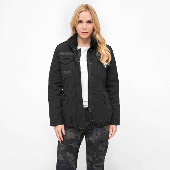 Brandit Ladies M65 Giant Jacke - Schwarz