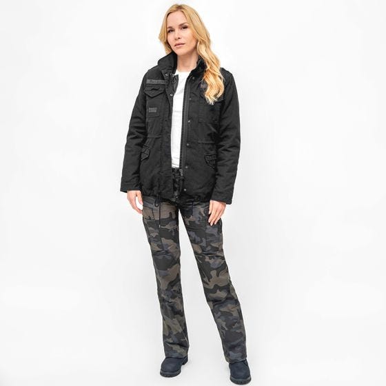 Brandit Ladies M65 Giant Jacke - Schwarz