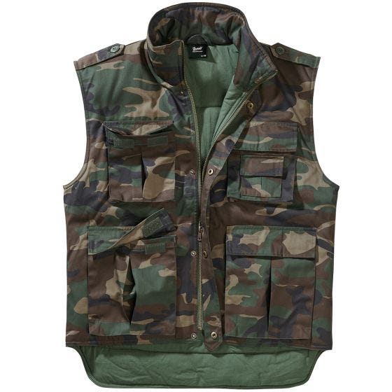 Brandit Ranger Weste - Woodland
