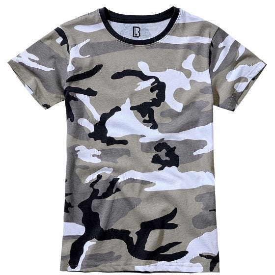 Brandit Damen T-Shirt - Urban Camo
