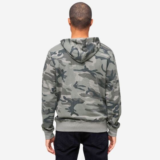 Brandit Sweathoody Kapuze - Gris Camo