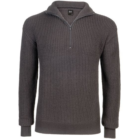 Brandit Marine Pullover-Troyer - Anthrazit