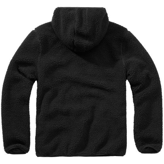 Brandit Teddyfleece Worker Pullover - Schwarz