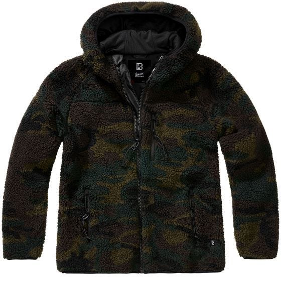 Brandit Damen Teddyfleece Jacke - Woodland