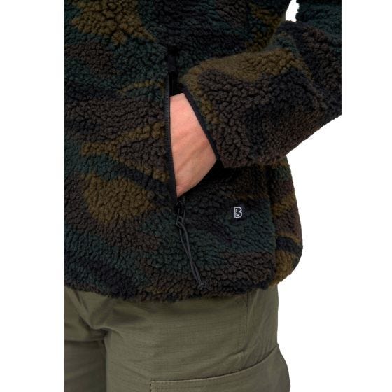 Brandit Damen Teddyfleece Jacke - Woodland