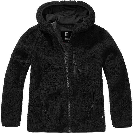 Brandit Damen Teddyfleece Jacke - Schwarz
