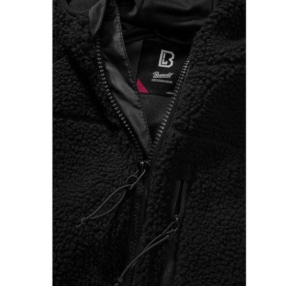 Brandit Damen Teddyfleece Jacke - Schwarz