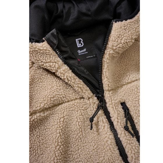 Brandit Damen Teddyfleece Jacke - Camel