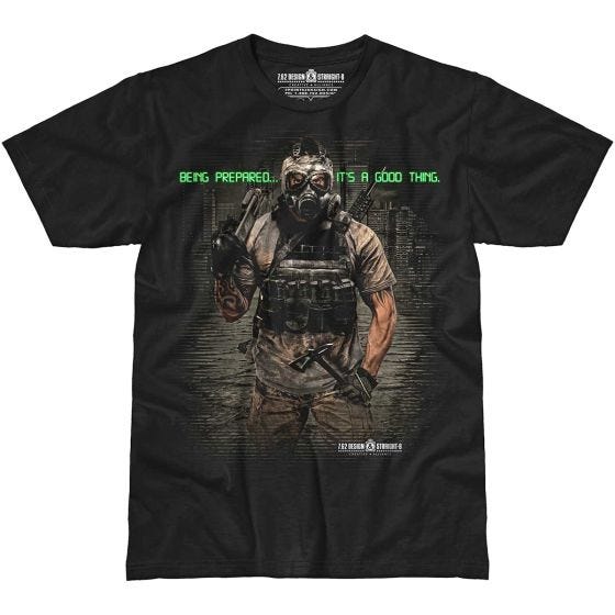 7.62 Design Being Prepared T-Shirt Schwarz