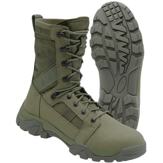Brandit Defense Stiefel - Olivgrün