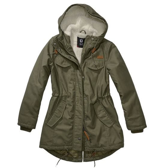 Brandit Damen Marsh Lake Parka - Olivgrün