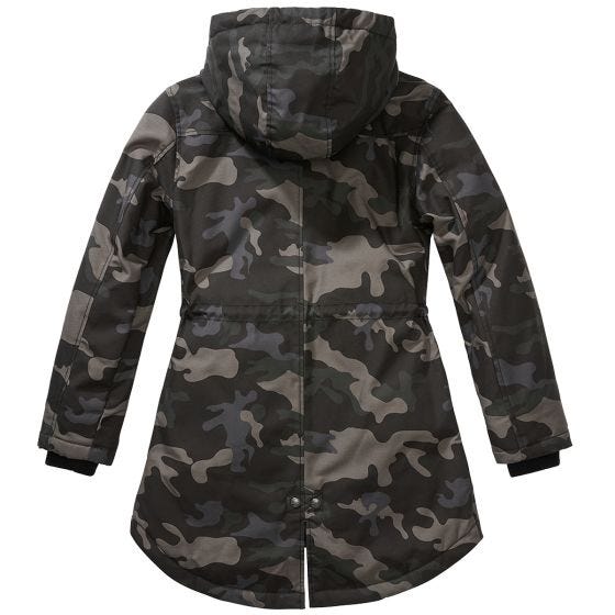 Brandit Damen Marsh Lake Parka - Dark Camo