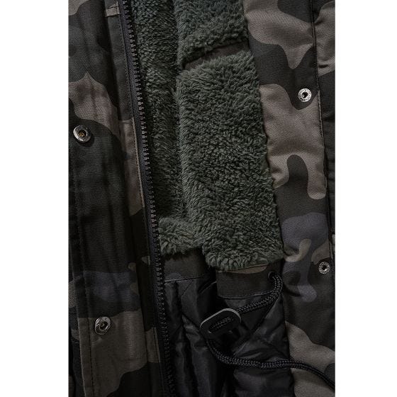 Brandit Damen Marsh Lake Parka - Dark Camo