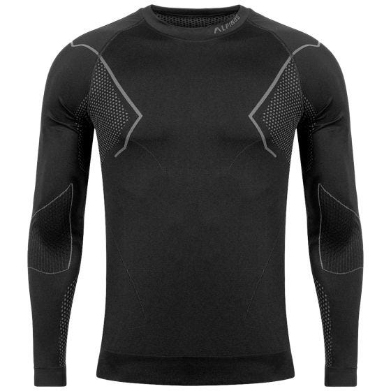 Alpinus Active Base Layer Set - Schwarz/Grau