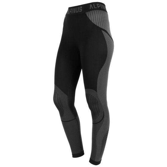 Alpinus Active Base-Layer-Unterteil - Schwarz-Grau