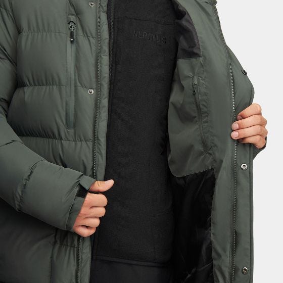 Alpinus City Trolltunga Jacke - Grün