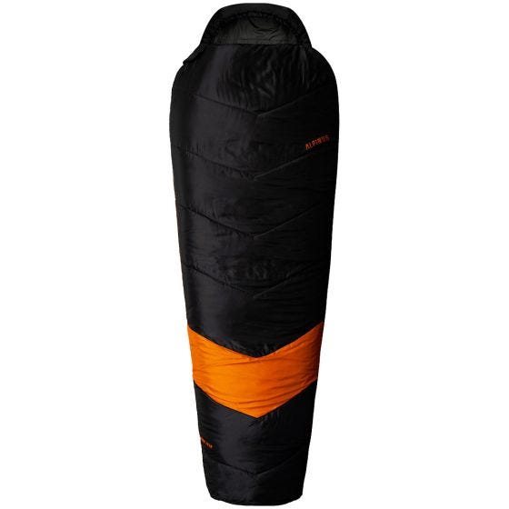 Alpinus Classic 1050 (Left) Schlafsack - Schwarz/Orange