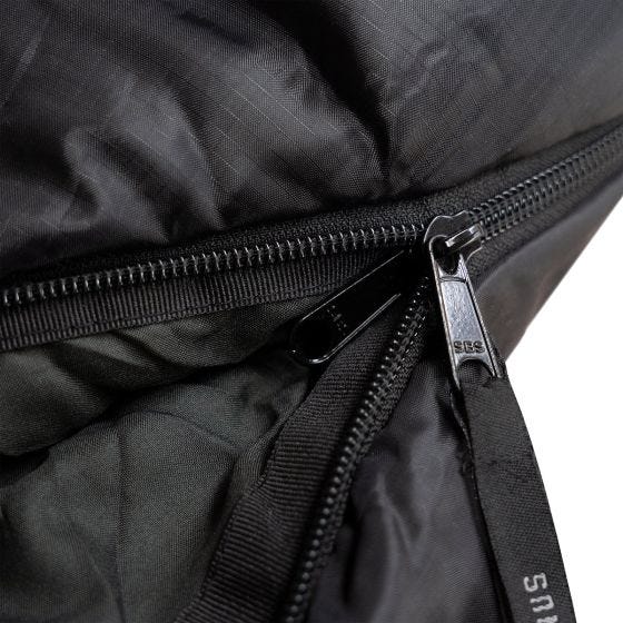 Alpinus Classic 1050 (Right) Schlafsack - Schwarz/Orange