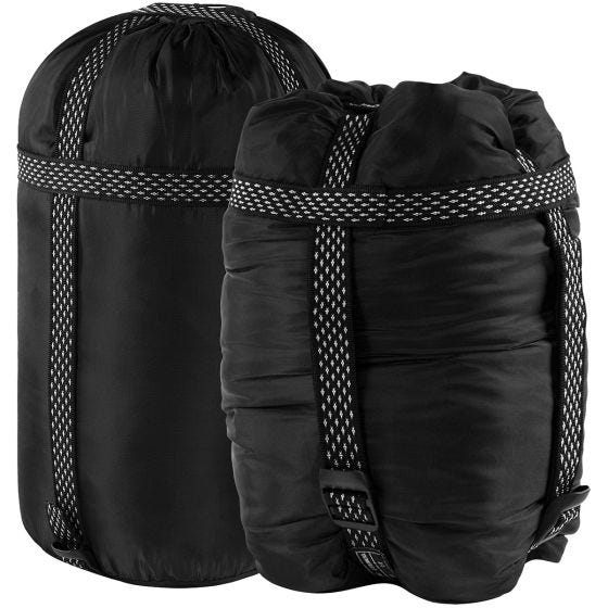 Alpinus Classic 1250 (Right) Schlafsack - Schwarz/Rot