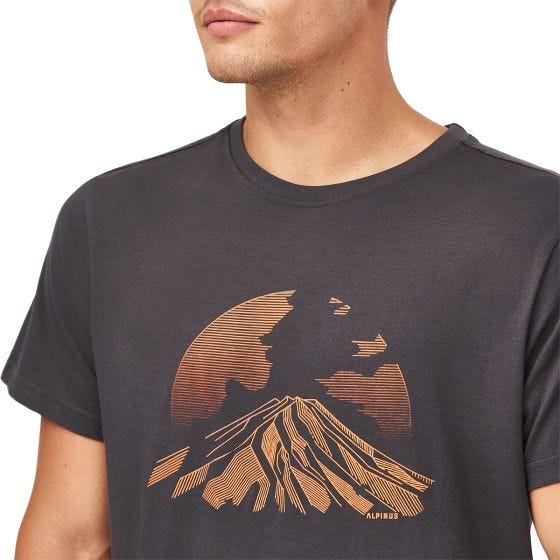 Alpinus Active Etna T-Shirt - Graphit