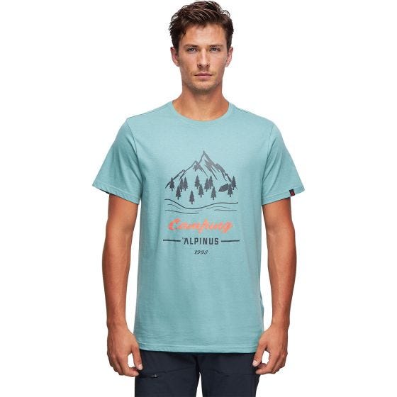Alpinus Active Herren Polaris T-Shirt - Mint