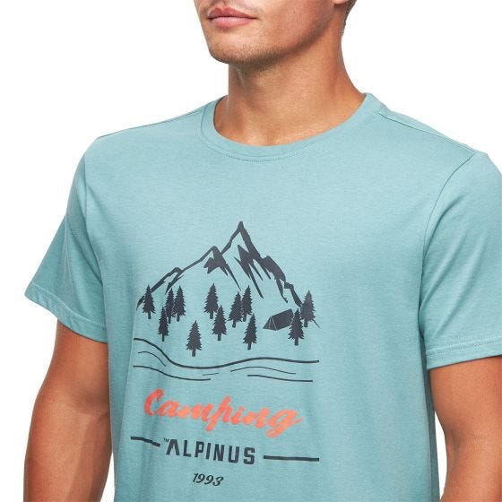 Alpinus Active Herren Polaris T-Shirt - Mint