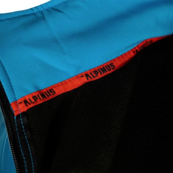 Alpinus City Herren Stenshuvud Softshell-Jacke - Blau