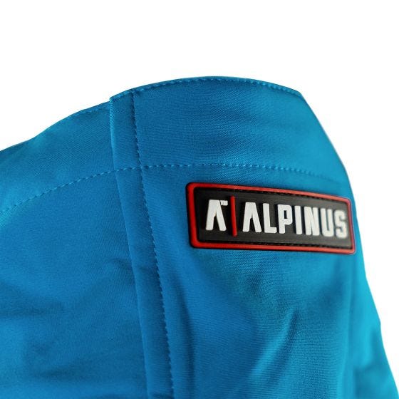 Alpinus City Herren Stenshuvud Softshell-Jacke - Blau