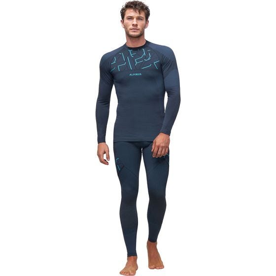 Alpinus Outdoor Gausdal Herren Unterwäsche-Set - Graphite Blue