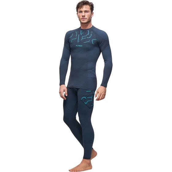 Alpinus Outdoor Gausdal Herren Unterwäsche-Set - Graphite Blue