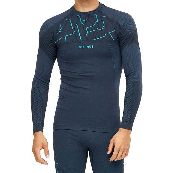 Alpinus Outdoor Gausdal Herren Unterwäsche-Set - Graphite Blue