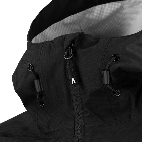 Alpinus Carniche 15K Tactical Herren Hardshell-Jacke - Schwarz