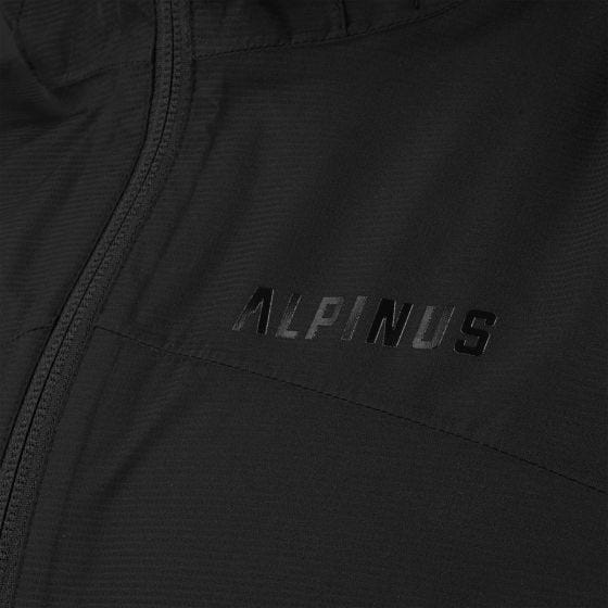 Alpinus Carniche 15K Tactical Herren Hardshell-Jacke - Schwarz