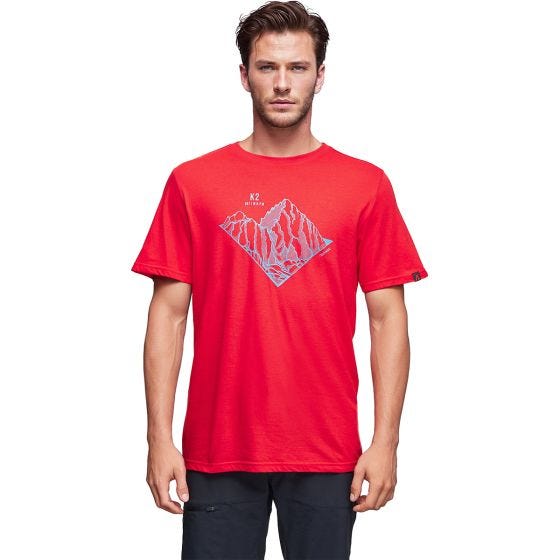 Alpinus Tactical Skilbrum T-Shirt - Rot
