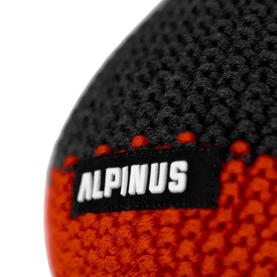 Alpinus Tactical Mutenia Wintermütze - Black-Red