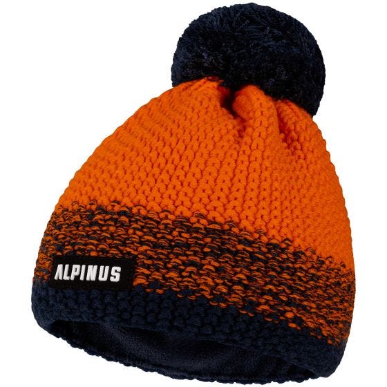 Alpinus Tactical Mutenia Wintermütze - Orange-Navy