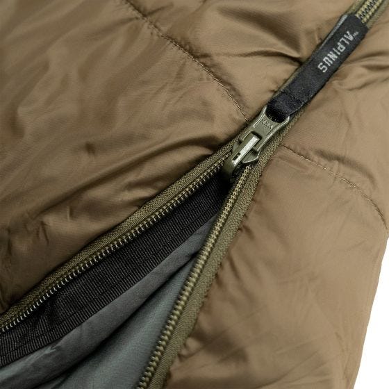 Alpinus Survival 1300 (Right) Schlafsack - Grün