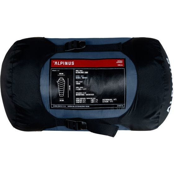 Alpinus Ultralight 1000 (Right) Schlafsack - Blau