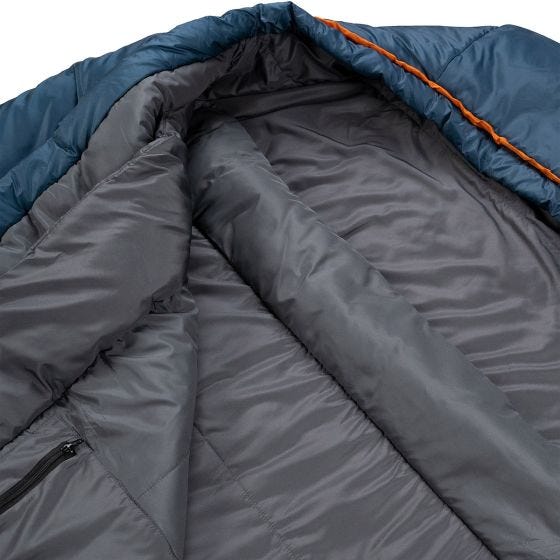 Alpinus Ultralight 1000 (Right) Schlafsack - Blau