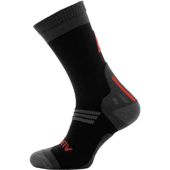 Alpinus Valletto Merino Coolmax Trekking-Socken - Schwarz