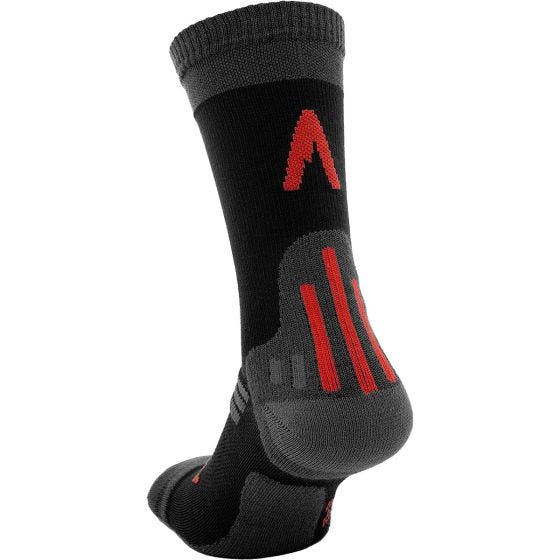 Alpinus Valletto Merino Coolmax Trekking-Socken - Schwarz