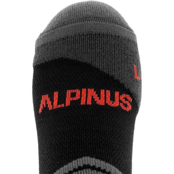 Alpinus Valletto Merino Coolmax Trekking-Socken - Schwarz