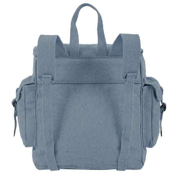 Highlander Stoff-Rucksack mit Taschen Groß RAF Blue
