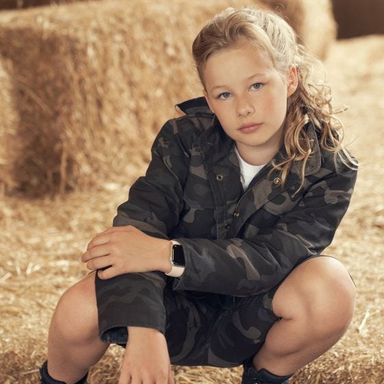 Brandit Kinder M-65 Standard Jacke - Dark Camo