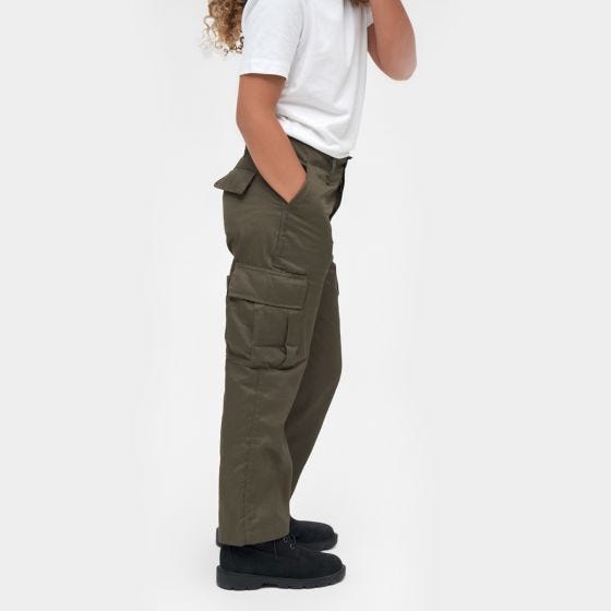 Brandit Kinder US Ranger Hose - Olivgrün
