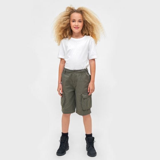 Brandit Kinder Urban Legend Shorts - Olivgrün