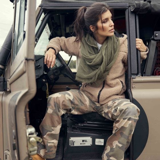 Brandit BDU Ripstop Hose Damen - Light Woodland